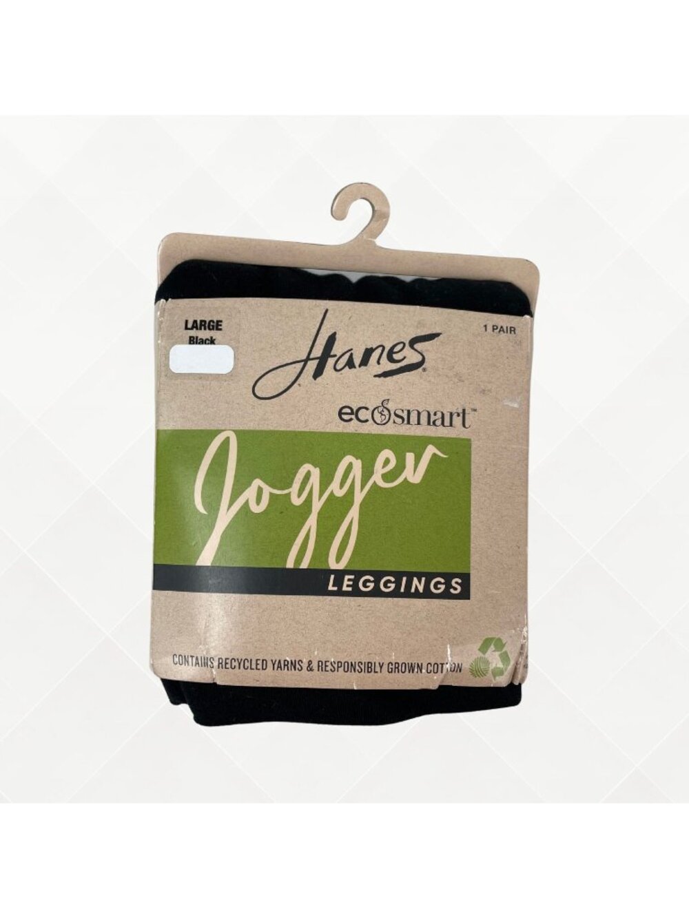 Hanes EcoSmart Joggers • L • NWT • Black • WAW-100120